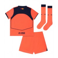 Maglie da calcio Barcelona Terza Maglia Bambino 2025-26 Manica Corta (+ Pantaloni corti)